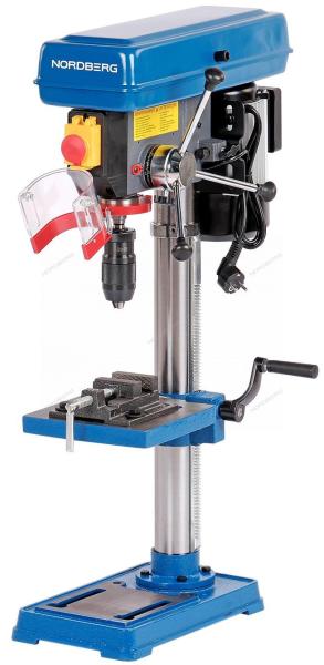 Станок сверлильный с тисками, 450 Вт, 16 мм, 12 скоростей ND1651