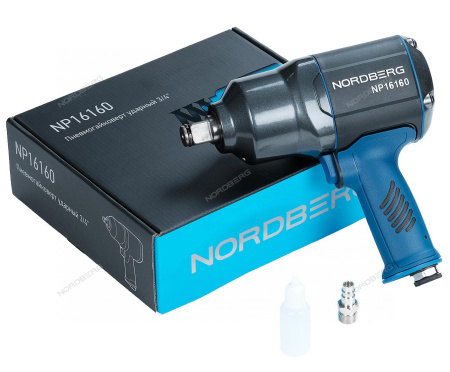 Пневмогайковерт ударный 3/4", 2000 Нм NP16160