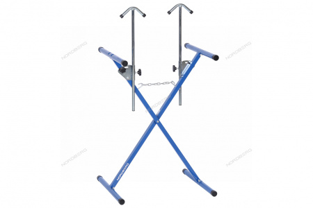 Стенд для покраски деталей Х-образный с регулируемыми держателями S3E