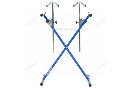 Стенд для покраски деталей Х-образный с регулируемыми держателями S3E